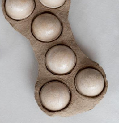 EGGS – OVOS FEITOS DE PLANTAS 🌱 I 100% natural - para fazer ovos mexidos, omeletes, quiches - 6 unid