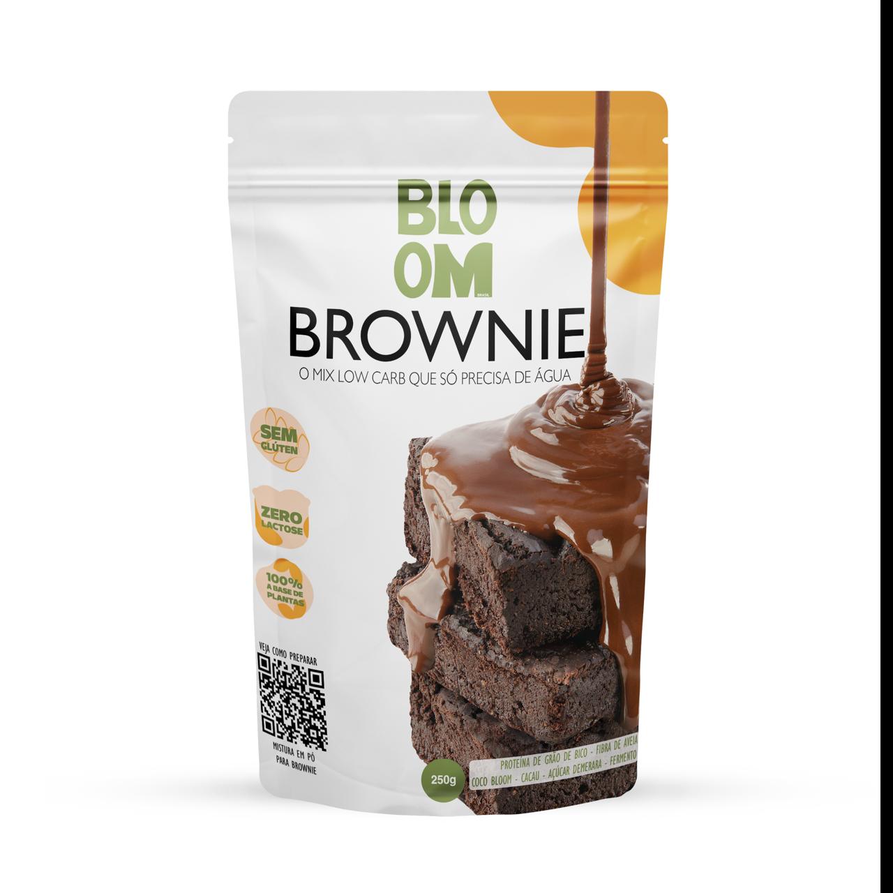 BROWNIE TRADICIONAL I LOW CARB I 100% natural  - 250g Rende 21 unid