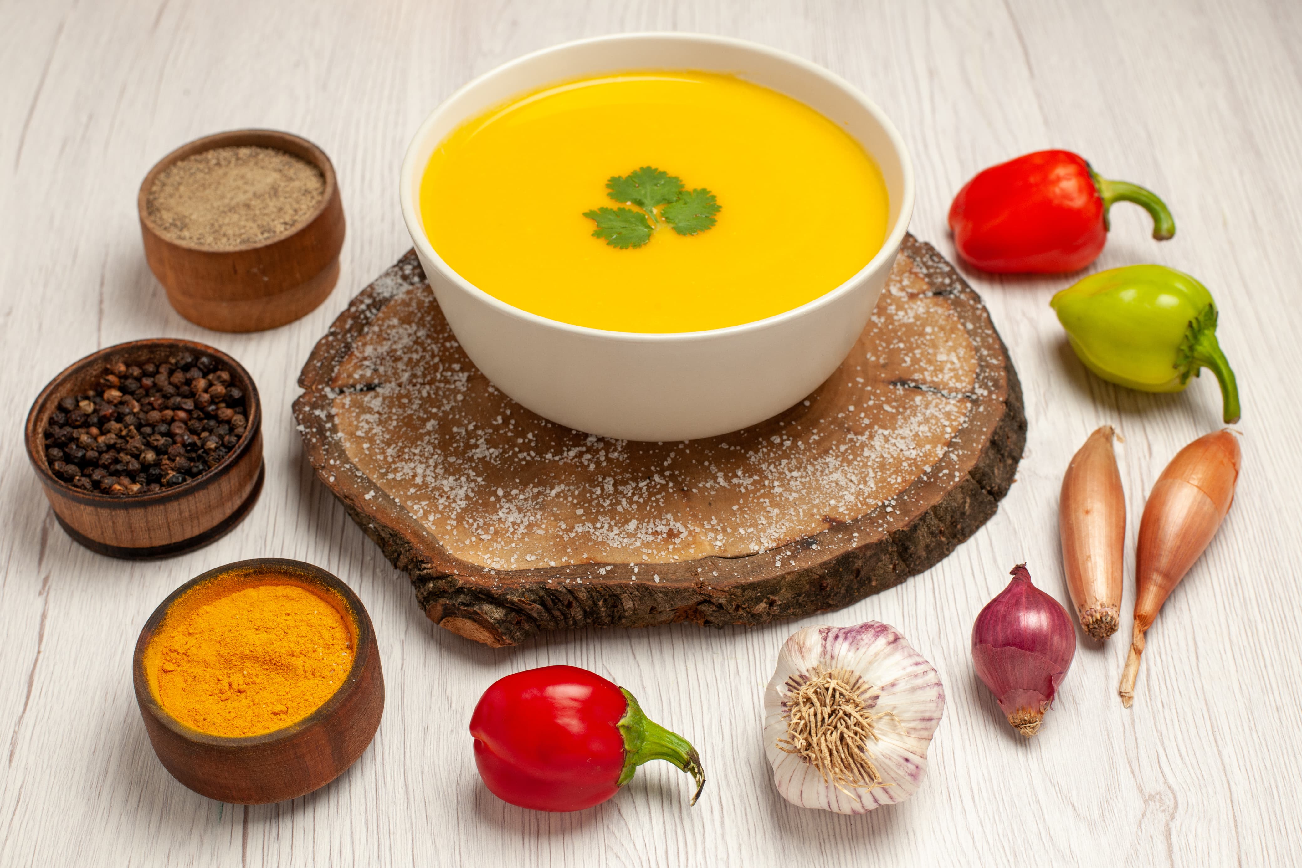 🥣 CALDO DE BATATA DOCE COM ALHO PORÓ Liofilizada I  Proteico Instantâneo | 50g rende 500ml – 7,1g de proteína e 100% natural