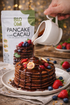 PANCAKE C/ CACAU SEM AÇÚCAR