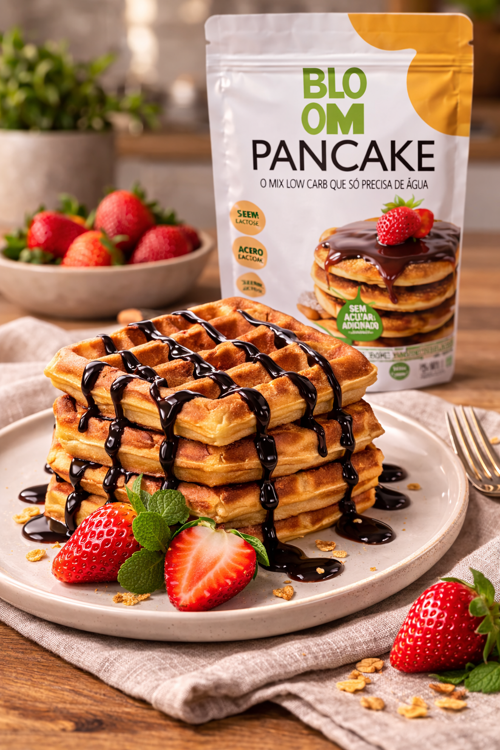 PANCAKE ZERO AÇÚCAR (83g proteína)