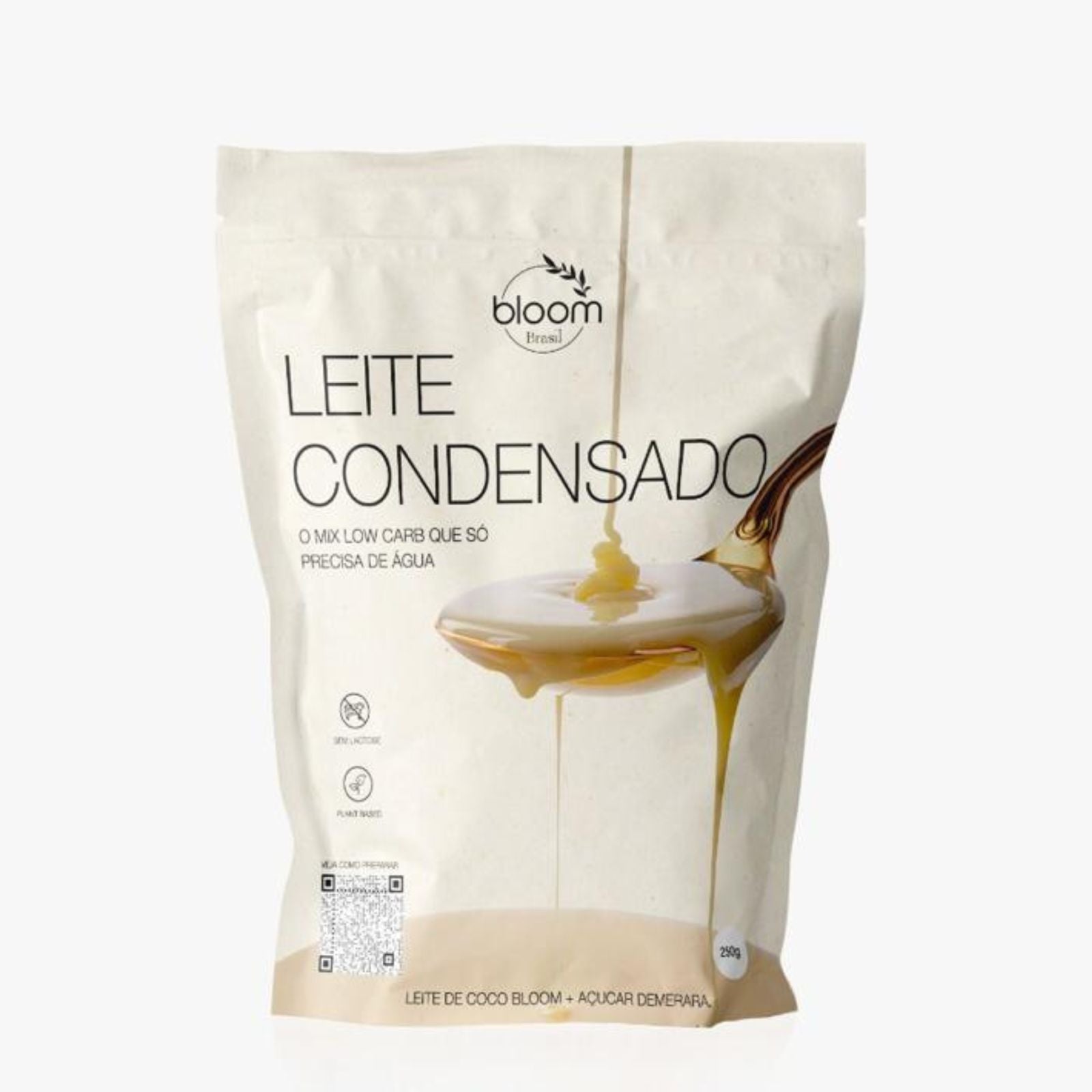 Leite condensado sem açúcar 250g - Rende 330g