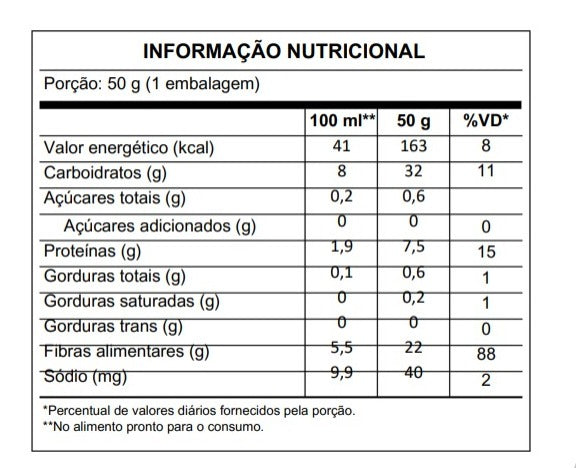 🥣 CALDO DE BATATA BARÔA 15g proteina I Proteíco, Instantâneo, Liofilizada I 50g rende 500ml – 7,5g de proteína e 100% natural