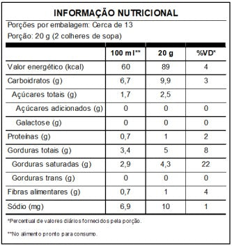 COCOCCINO SEM AÇÚCAR