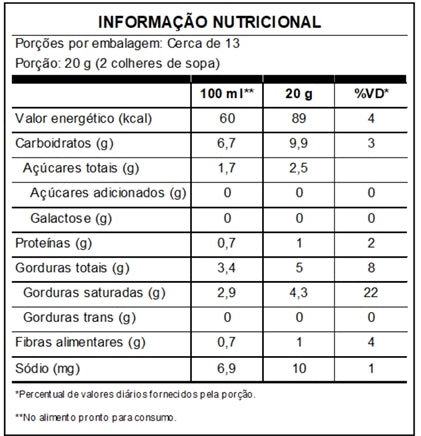 COCOCCINO ZERO AÇÚCAR