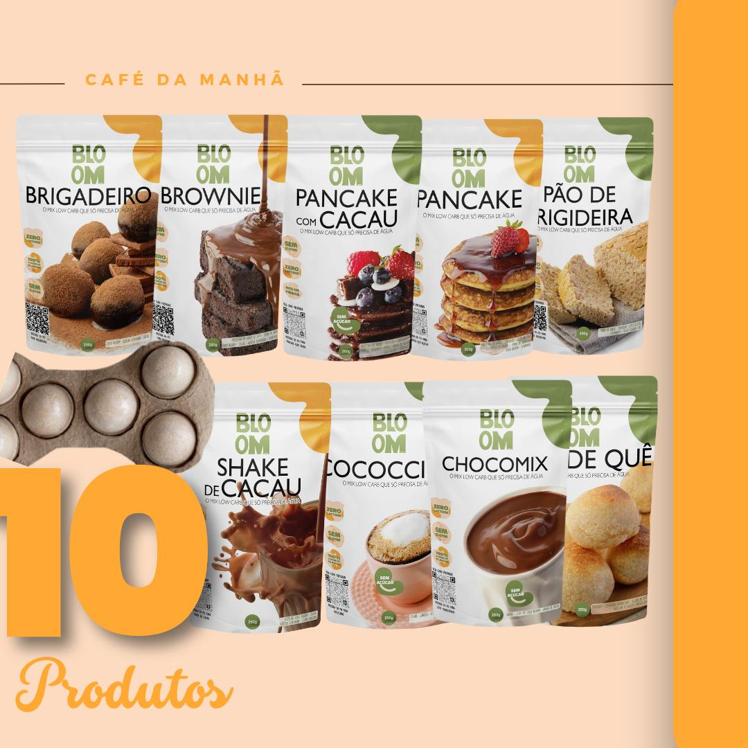 COMBO CAFÉ DA MANHÃ TRADICIONAL - 12 PRODUTOS