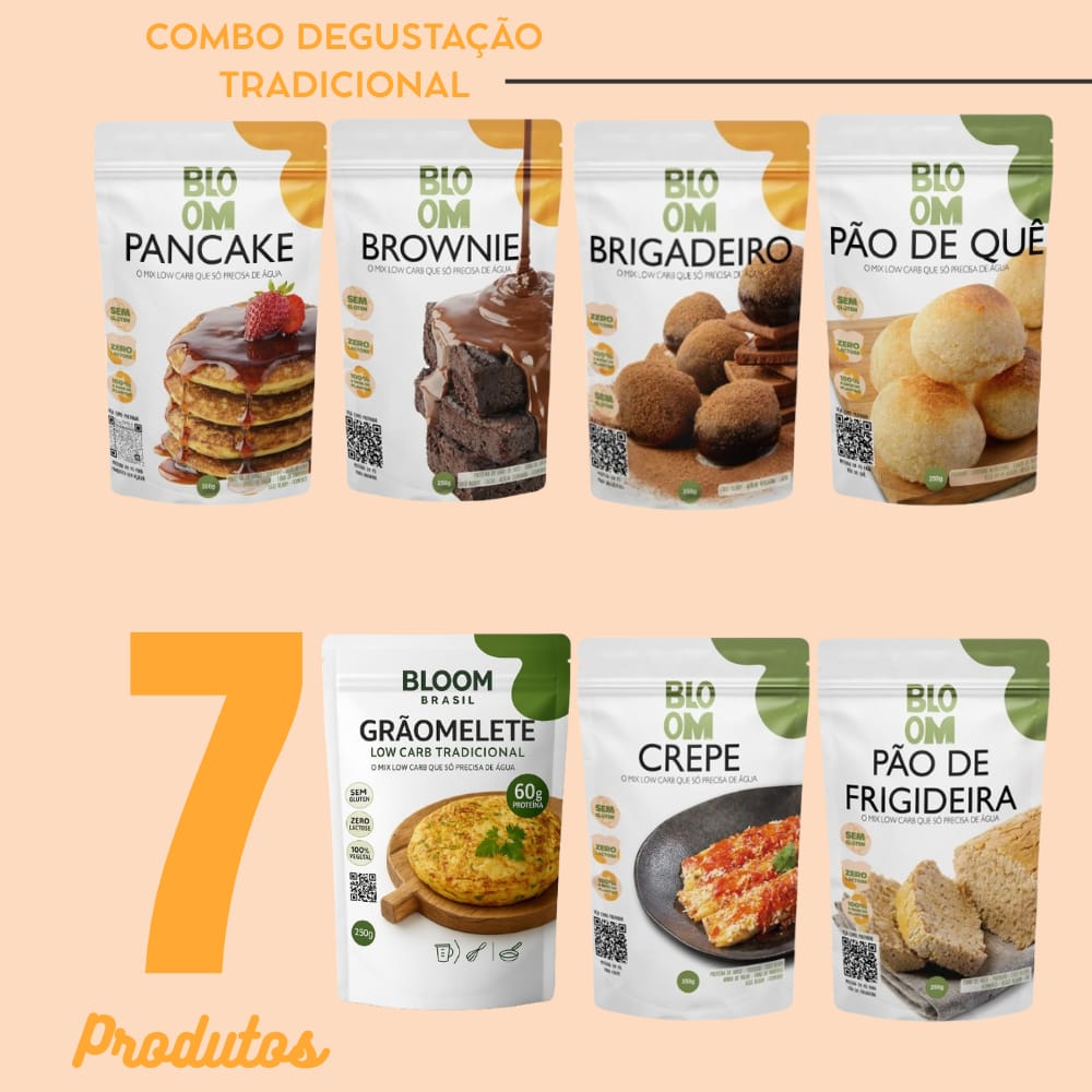 COMBO DEGUSTAÇÃO TRADICIONAL - 7 PRODUTOS