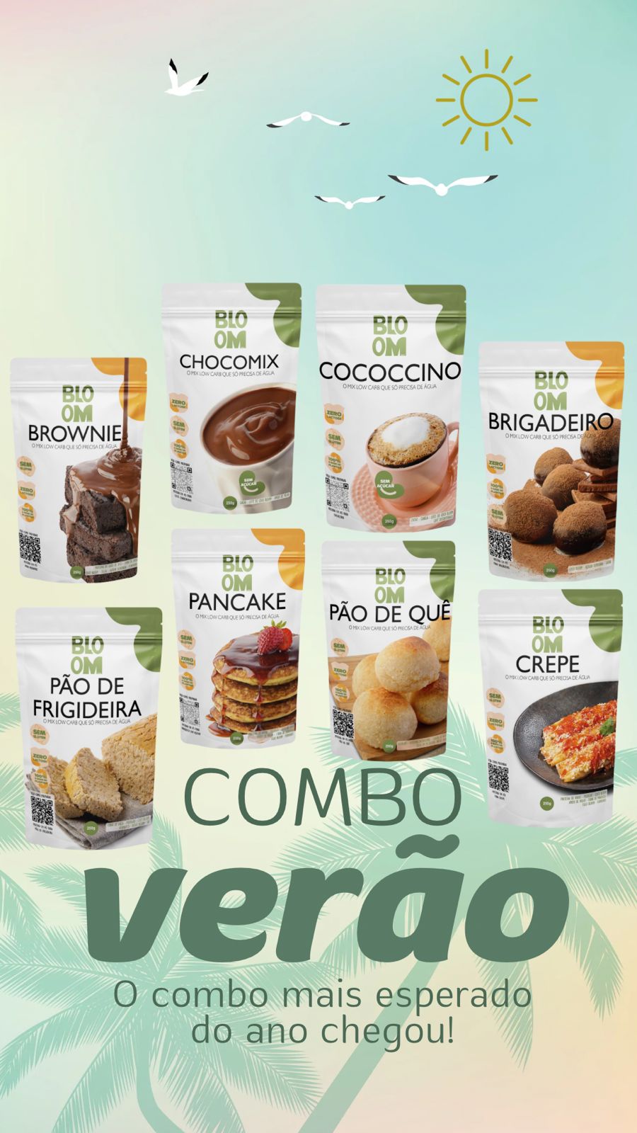 Combo verão sem áçucar (22 produtos)