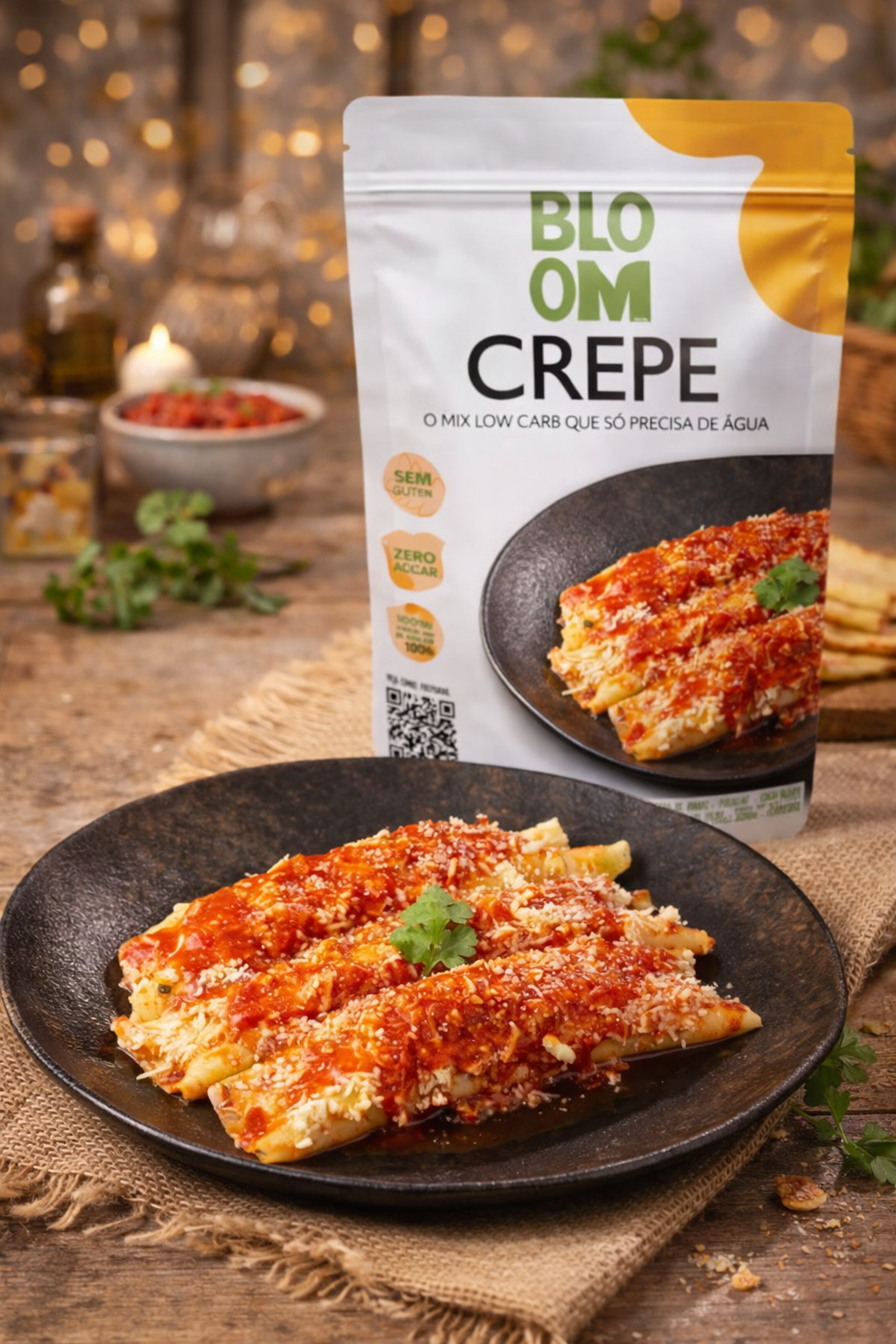 CREPE  SEM AÇÚCAR