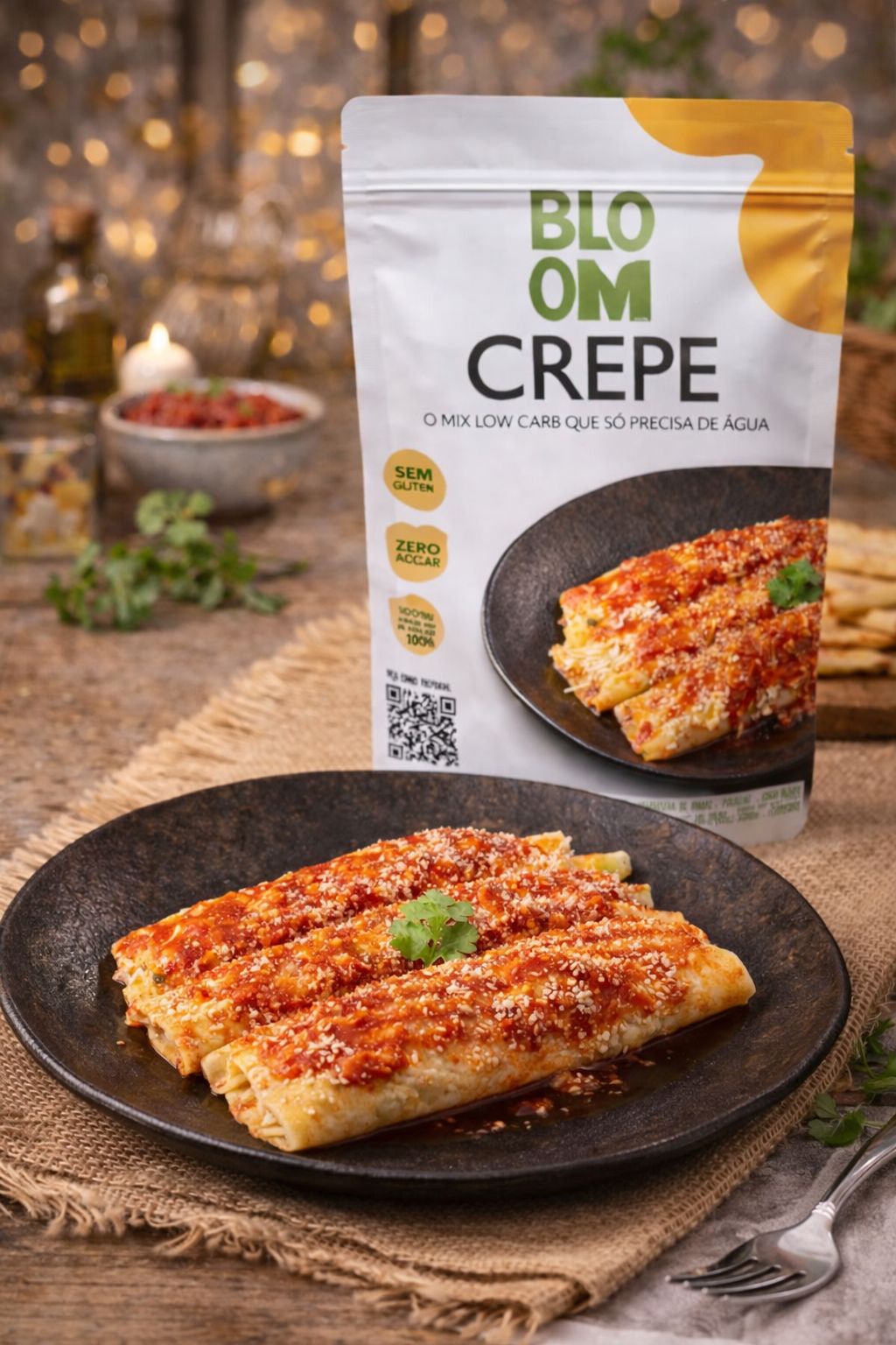 CREPE  ZERO AÇÚCAR