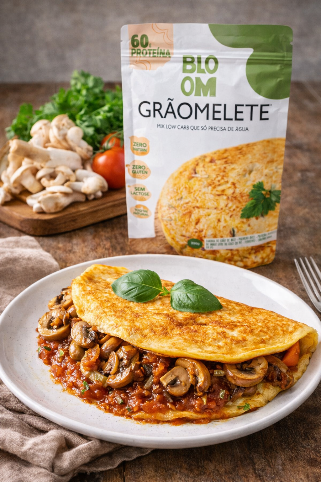 GRÃOMELETE  TRADICIONAL - 60g proteína
