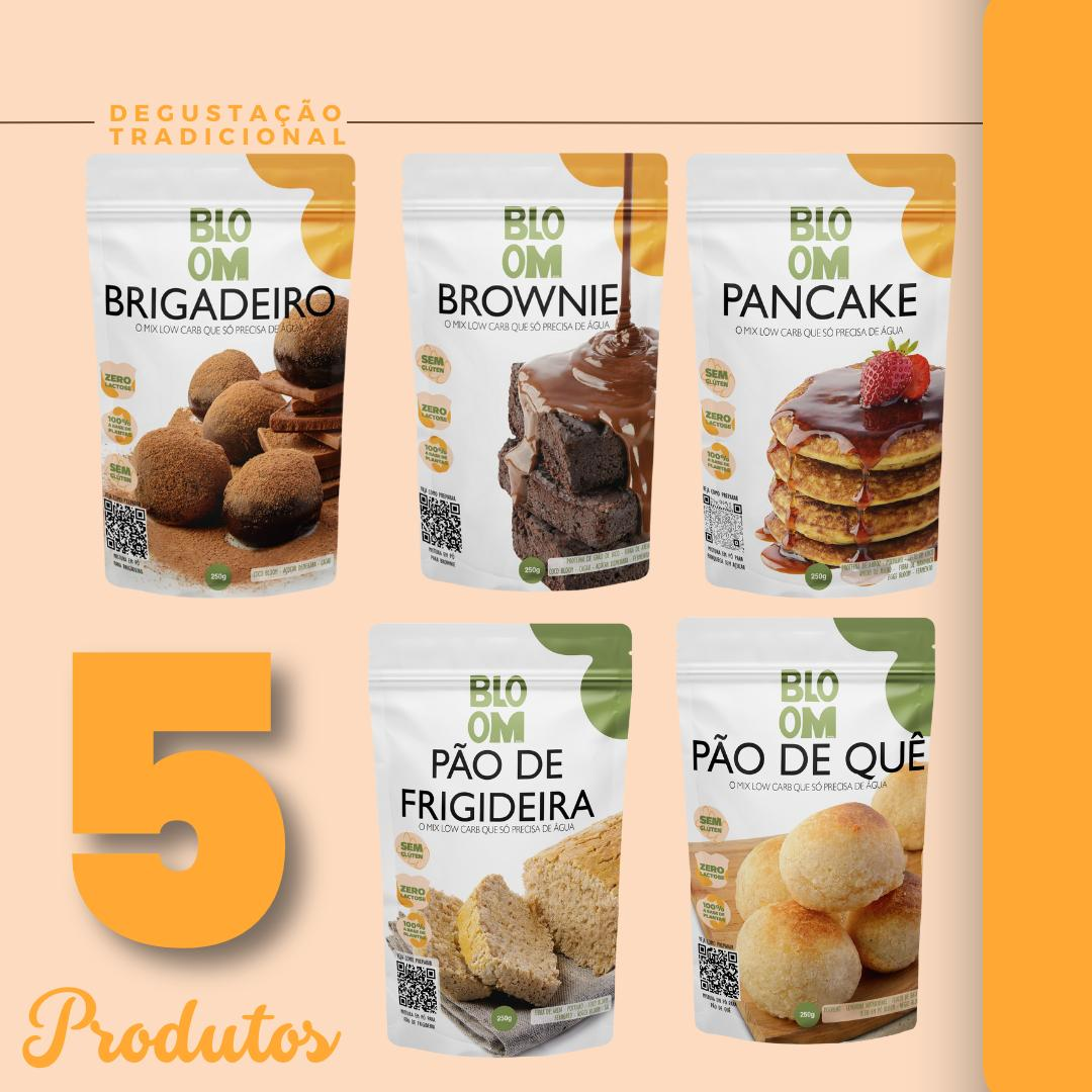 Combo Degustação - 5 PRODUTOS