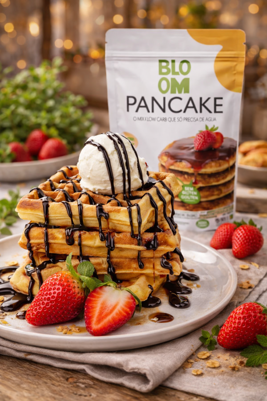 PANCAKE SEM AÇÚCAR