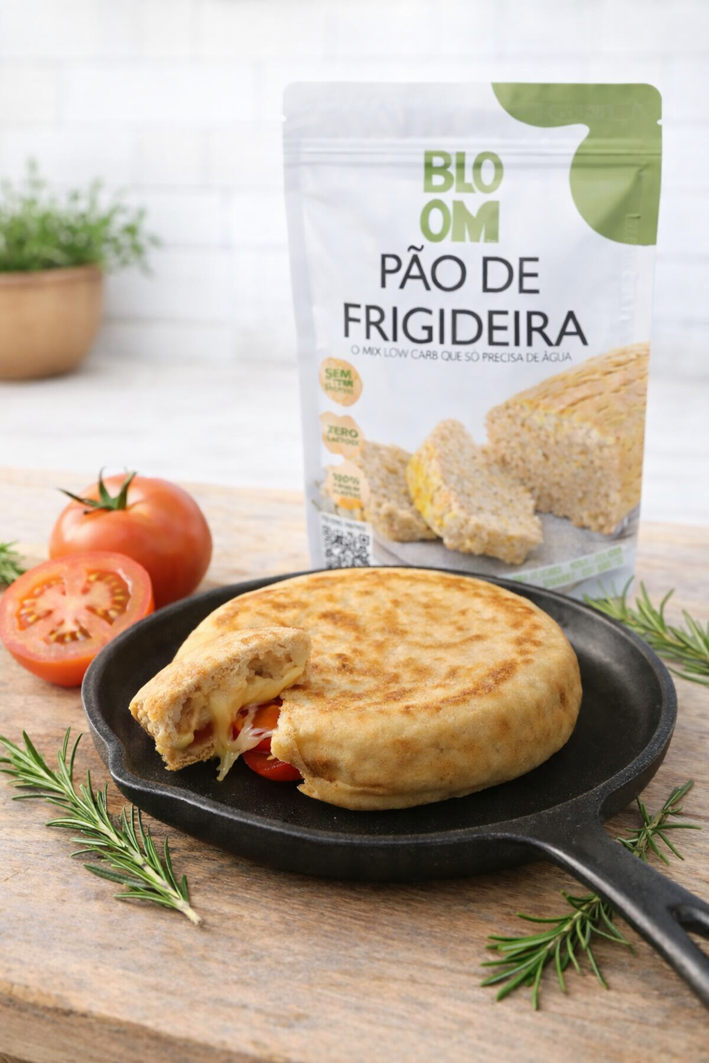 PÃO DE FRIGIDEIRA TRADICIONAL