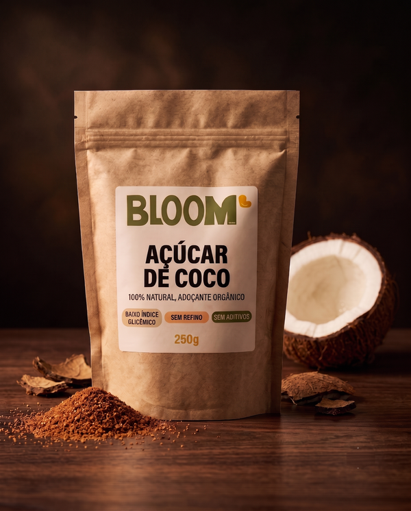 AÇÚCAR DE COCO 100% NATURAL