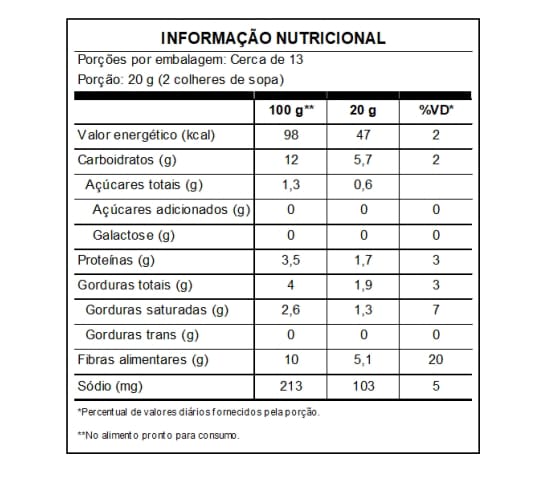 BROWNIE ZERO AÇÚCAR